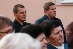 Fotografia: Symbolické odovzdanie opravy múrového oplotenia pri kostole - 18.10.2015