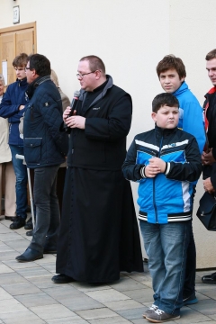 Fotografia: Symbolické odovzdanie opravy múrového oplotenia pri kostole - 18.10.2015