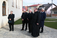 Fotografia: Symbolické odovzdanie opravy múrového oplotenia pri kostole - 18.10.2015