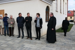 Fotografia: Symbolické odovzdanie opravy múrového oplotenia pri kostole - 18.10.2015