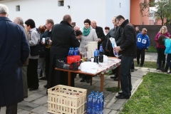 Fotografia: Symbolické odovzdanie opravy múrového oplotenia pri kostole - 18.10.2015