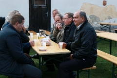 Fotografia: Symbolické odovzdanie opravy múrového oplotenia pri kostole - 18.10.2015