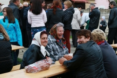 Fotografia: Symbolické odovzdanie opravy múrového oplotenia pri kostole - 18.10.2015