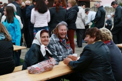 Fotografia: Symbolické odovzdanie opravy múrového oplotenia pri kostole - 18.10.2015