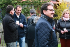 Fotografia: Symbolické odovzdanie opravy múrového oplotenia pri kostole - 18.10.2015