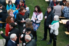 Fotografia: Symbolické odovzdanie opravy múrového oplotenia pri kostole - 18.10.2015