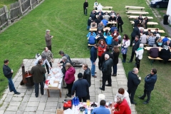 Fotografia: Symbolické odovzdanie opravy múrového oplotenia pri kostole - 18.10.2015