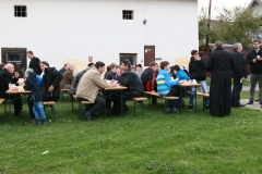 Fotografia: Symbolické odovzdanie opravy múrového oplotenia pri kostole - 18.10.2015