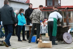 Fotografia: Symbolické odovzdanie opravy múrového oplotenia pri kostole - 18.10.2015