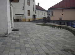 Fotografia: ukončenie opravy múrového oplotenia 10/2015