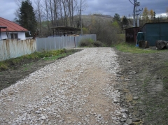 Prejazd pri r.d. p. Beňáka - jeseň 2015