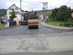Vyasfaltovanie ulíc - jeseň 2015