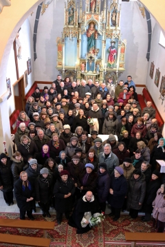 Fotografia: Duchovná obnova a reforma Ružencového bratstva v Novej Ľubovni 13.2.2016