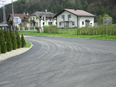 Fotografia: Nový živičný koberec IBV Jakubianka - apríl 2016