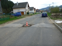 Fotografia: Nový živičný koberec IBV Jakubianka - apríl 2016