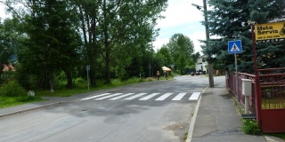 Fotografia: Vodorovné dopravné značenia, prechody pre chodcov