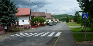 Vodorovné dopravné značenia, prechody pre chodcov