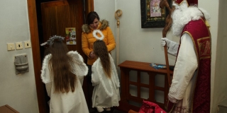 Fotografia: Sv. Mikuláš v Novej Ľubovni 6.12.2017
