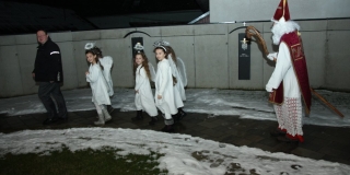 Fotografia: Sv. Mikuláš v Novej Ľubovni 6.12.2017