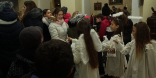 Fotografia: Sv. Mikuláš v Novej Ľubovni 6.12.2017
