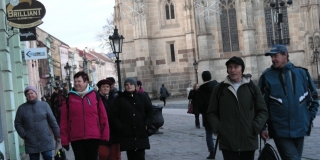 Fotografia: Členovia KD na Vianočných trhoch v Košiciach 13.12.2017