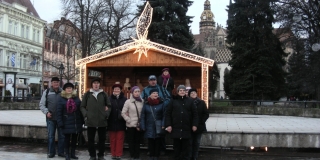 Fotografia: Členovia KD na Vianočných trhoch v Košiciach 13.12.2017