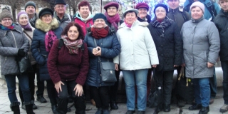 Fotografia: Členovia KD na Vianočných trhoch v Košiciach 13.12.2017