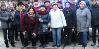 Fotografia: Členovia KD na Vianočných trhoch v Košiciach 13.12.2017