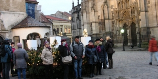 Fotografia: Členovia KD na Vianočných trhoch v Košiciach 13.12.2017