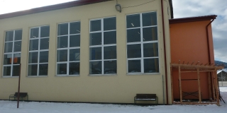 Fotografia: Sklad pre dopravné ihrisko - za kotolňou - budova školy