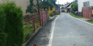 Fotografia: Ukončenie prác - chodník pri cintoríne - júl 2018