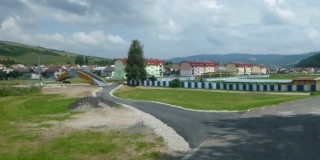Fotografia: Prekládka NN siete pri futbalovom ihrisku jún, júl 2018