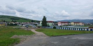 Fotografia: Prekládka NN siete pri futbalovom ihrisku jún, júl 2018