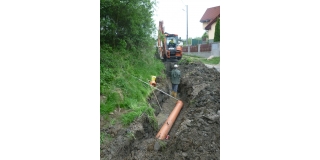 Fotografia: Rozšírenie splaškovej kanalizácie - smer Hombarg