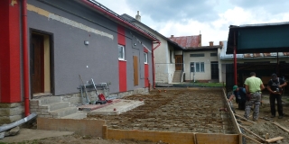 Fotografia: Rekonštrukcia a obnova hasičskej zbrojnice - začiatok prác 8/2018
