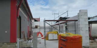 Fotografia: Rekonštrukcia a obnova hasičskej zbrojnice - začiatok prác 8/2018