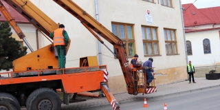 Fotografia: Rekonštrukcia bocianieho hniezda 8.3.2019