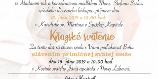 Adam Konkoľ prijme kňazské svätenie 15.6.2019 – fotografia 2