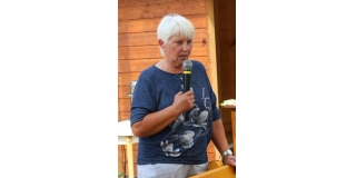 Fotografia: Stretnutie členov Ružencového bratstva na farskom dvore 8.9.2019