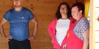 Fotografia: Stretnutie členov Ružencového bratstva na farskom dvore 8.9.2019