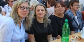 Fotografia: Stretnutie členov Ružencového bratstva na farskom dvore 8.9.2019