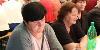 Fotografia: Stretnutie členov Ružencového bratstva na farskom dvore 8.9.2019