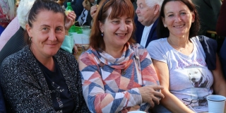 Fotografia: Stretnutie členov Ružencového bratstva na farskom dvore 8.9.2019