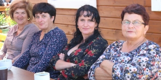 Fotografia: Stretnutie členov Ružencového bratstva na farskom dvore 8.9.2019