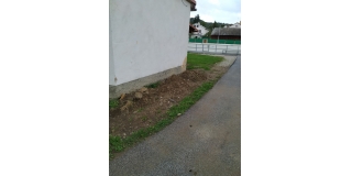 Fotografia: Rekonštrukcia vodovodu - obecná knižnica