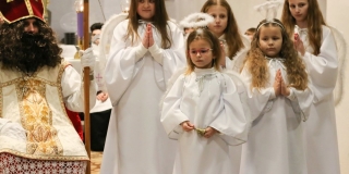 Fotografia: Sv. Mikuláš prišiel aj do Novej Ľubovne 6.12.2019