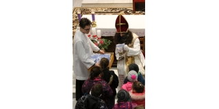 Fotografia: Sv. Mikuláš prišiel aj do Novej Ľubovne 6.12.2019