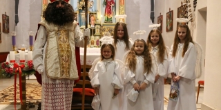 Fotografia: Sv. Mikuláš prišiel aj do Novej Ľubovne 6.12.2019