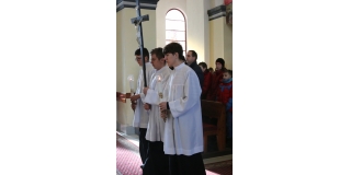 Fotografia: Požehnanie obnovenej hasičskej zástavy 9.2.2020
