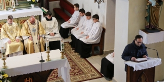 Fotografia: Požehnanie obnovenej hasičskej zástavy 9.2.2020